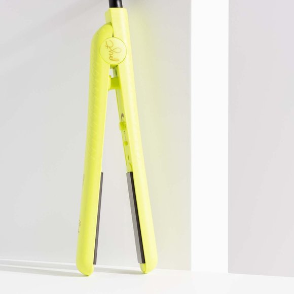 PYT Infrared Straightener and Curler - Neon yellow - Picture 2 of 5